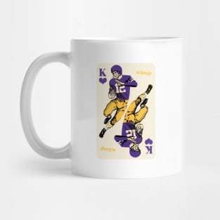 Minnesota Vikings King of Hearts Mug